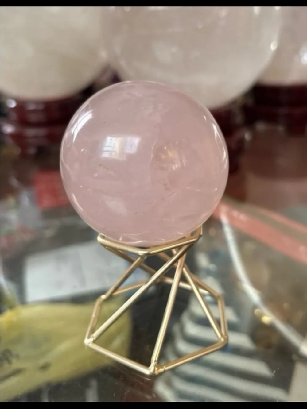 Rose Quartz Sphere UHQ